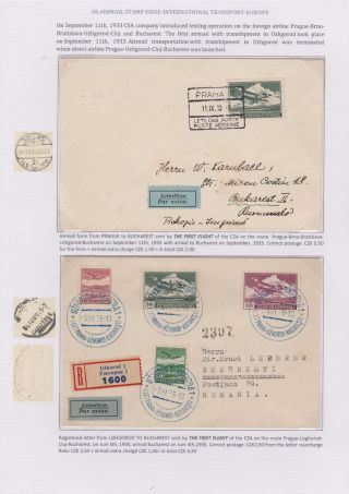 DIE TSCHECHOSLOWAKISCHE LUFTPOST 1920-1938 – Blatt 75