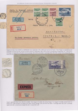 DIE TSCHECHOSLOWAKISCHE LUFTPOST 1920-1938 – Blatt 76