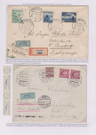ČESKOSLOVENSKÁ LETECKÁ POŠTA 1920-1938 – list 87
