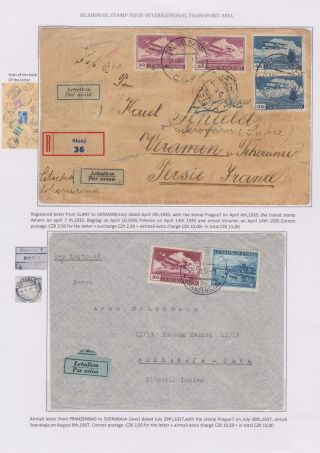 ČESKOSLOVENSKÁ LETECKÁ POŠTA 1920-1938 – list 96