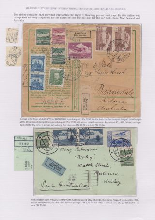 DIE TSCHECHOSLOWAKISCHE LUFTPOST 1920-1938 – Blatt 97