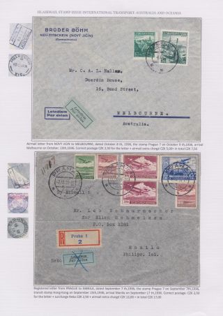 DIE TSCHECHOSLOWAKISCHE LUFTPOST 1920-1938 – Blatt 98