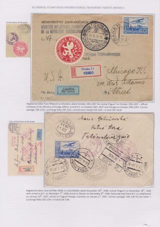 DIE TSCHECHOSLOWAKISCHE LUFTPOST 1920-1938 – Blatt 99