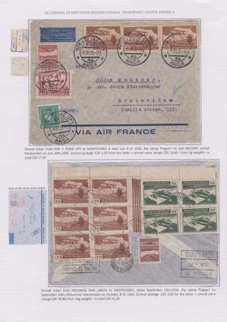 DIE TSCHECHOSLOWAKISCHE LUFTPOST 1920-1938 – Blatt 106