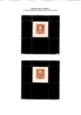 RAKOUSKÁ JUBILEJNÍ EMISE 1908 – list 3