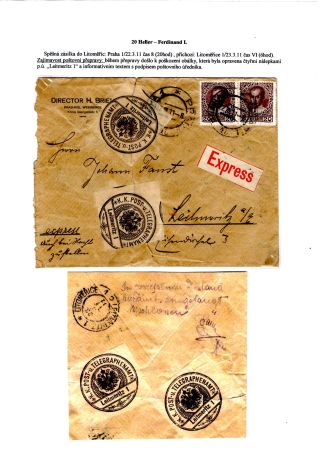 AUSTRIA: JUBILEE STAMP ISSUE 1908 – sheet 21