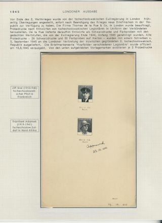 MODERN CZECHOSLOVAKIA, HIGHLIGHTS OF THE STAMP ISSUES 1943-1983 – sheet 4