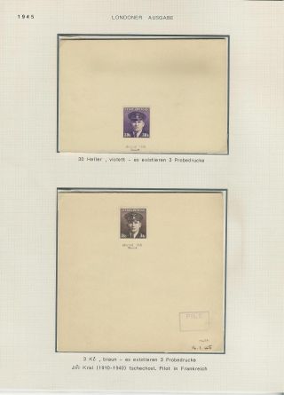 MODERN CZECHOSLOVAKIA, HIGHLIGHTS OF THE STAMP ISSUES 1943-1983 – sheet 5