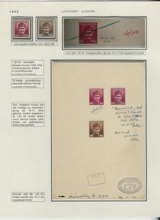 MODERN CZECHOSLOVAKIA, HIGHLIGHTS OF THE STAMP ISSUES 1943-1983 – sheet 7