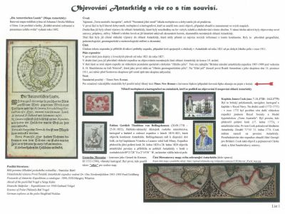 DISCOVERING OF ANTARCTICA AND EVERYTHING RELATED TO IT