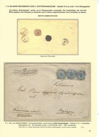 RAKOUSKÁ POŠTA NA ÚZEMÍ DNEŠNÍHO SLOVENSKA 1850-67 – list 24
