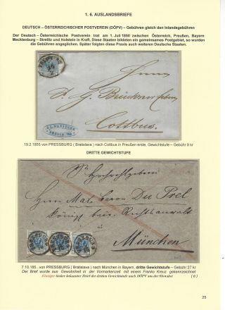 RAKOUSKÁ POŠTA NA ÚZEMÍ DNEŠNÍHO SLOVENSKA 1850-67 – list 25