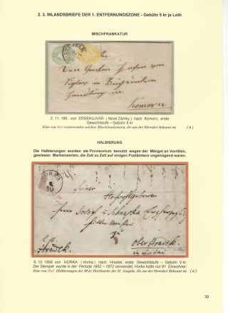 RAKOUSKÁ POŠTA NA ÚZEMÍ DNEŠNÍHO SLOVENSKA 1850-67 – list 39