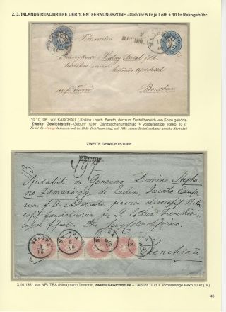 RAKOUSKÁ POŠTA NA ÚZEMÍ DNEŠNÍHO SLOVENSKA 1850-67 – list 46