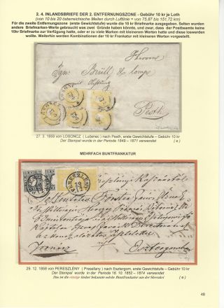 RAKOUSKÁ POŠTA NA ÚZEMÍ DNEŠNÍHO SLOVENSKA 1850-67 – list 48