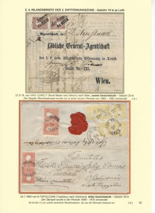 RAKOUSKÁ POŠTA NA ÚZEMÍ DNEŠNÍHO SLOVENSKA 1850-67 – list 52