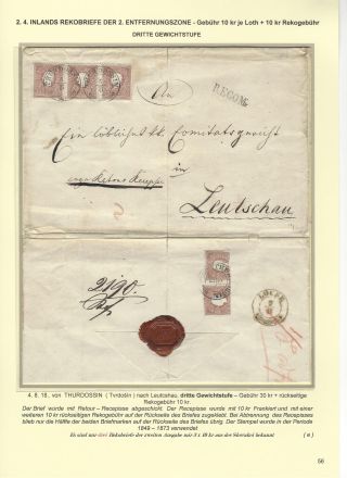 RAKOUSKÁ POŠTA NA ÚZEMÍ DNEŠNÍHO SLOVENSKA 1850-67 – list 56