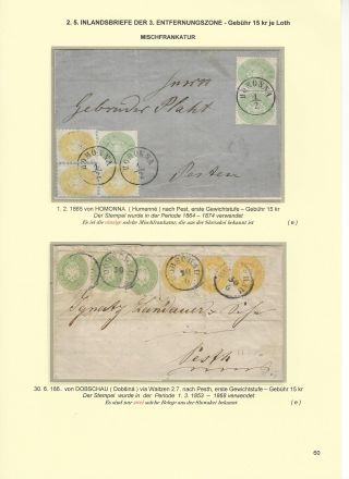 RAKOUSKÁ POŠTA NA ÚZEMÍ DNEŠNÍHO SLOVENSKA 1850-67 – list 60