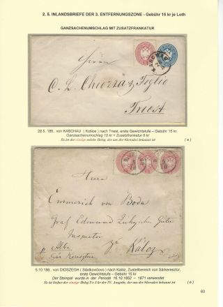 RAKOUSKÁ POŠTA NA ÚZEMÍ DNEŠNÍHO SLOVENSKA 1850-67 – list 63