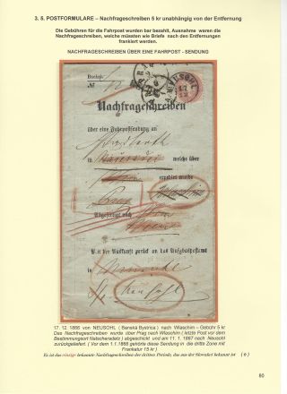 RAKOUSKÁ POŠTA NA ÚZEMÍ DNEŠNÍHO SLOVENSKA 1850-67 – list 80