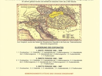 RAKOUSKÁ POŠTA NA ÚZEMÍ DNEŠNÍHO SLOVENSKA 1850-67