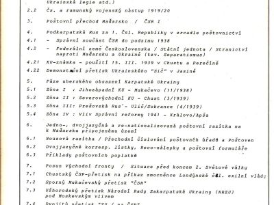 ZAKARPATSKÁ UKRAJINA (II)