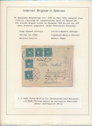 CZECHOSLOVAK MILITARY POST 1936-1945 – sheet 4