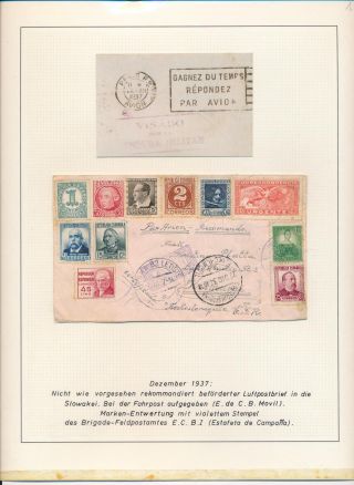 CZECHOSLOVAK MILITARY POST 1936-1945 – sheet 16
