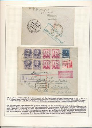 CZECHOSLOVAK MILITARY POST 1936-1945 – sheet 18