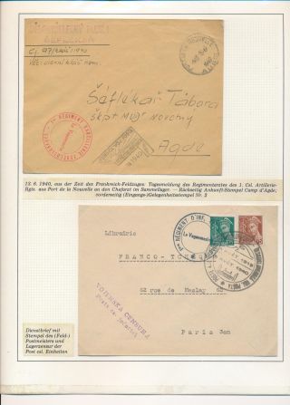 CZECHOSLOVAK MILITARY POST 1936-1945 – sheet 24
