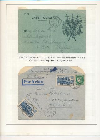 CZECHOSLOVAK MILITARY POST 1936-1945 – sheet 26