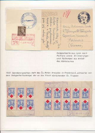 CZECHOSLOVAK MILITARY POST 1936-1945 – sheet 27