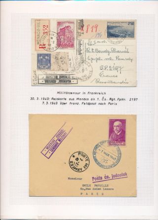 CZECHOSLOVAK MILITARY POST 1936-1945 – sheet 37