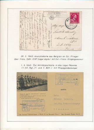 CZECHOSLOVAK MILITARY POST 1936-1945 – sheet 42