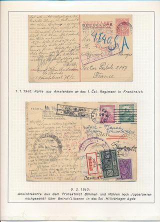 CZECHOSLOVAK MILITARY POST 1936-1945 – sheet 46