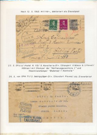CZECHOSLOVAK MILITARY POST 1936-1945 – sheet 51