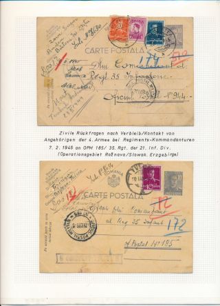 CZECHOSLOVAK MILITARY POST 1936-1945 – sheet 78