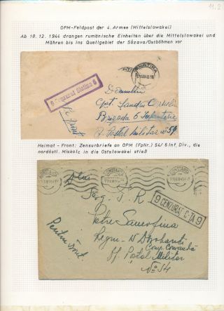 ČESKOSLOVENSKÉ VOJENSKÉ POŠTY 1936-1945 – list 81