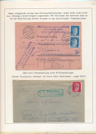 CZECHOSLOVAK MILITARY POST 1936-1945 – sheet 110