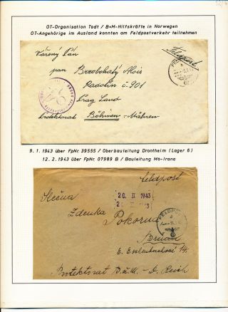 CZECHOSLOVAK MILITARY POST 1936-1945 – sheet 111
