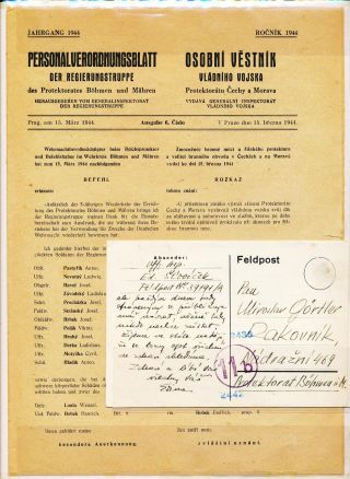 CZECHOSLOVAK MILITARY POST 1936-1945 – sheet 141
