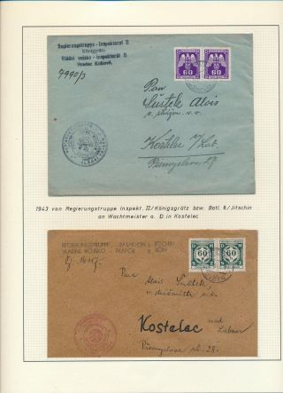 ČESKOSLOVENSKÉ VOJENSKÉ POŠTY 1936-1945 – list 148