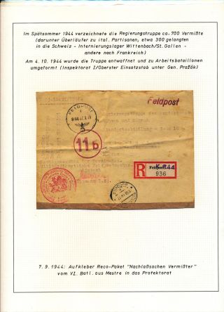 ČESKOSLOVENSKÉ VOJENSKÉ POŠTY 1936-1945 – list 163