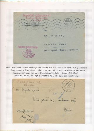 ČESKOSLOVENSKÉ VOJENSKÉ POŠTY 1936-1945 – list 184