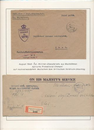 ČESKOSLOVENSKÉ VOJENSKÉ POŠTY 1936-1945 – list 195