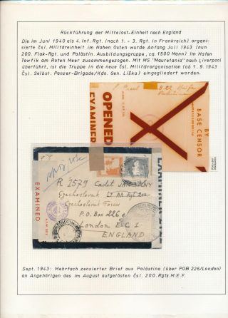 ČESKOSLOVENSKÉ VOJENSKÉ POŠTY 1936-1945 – list 250