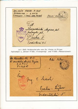 ČESKOSLOVENSKÉ VOJENSKÉ POŠTY 1936-1945 – list 259