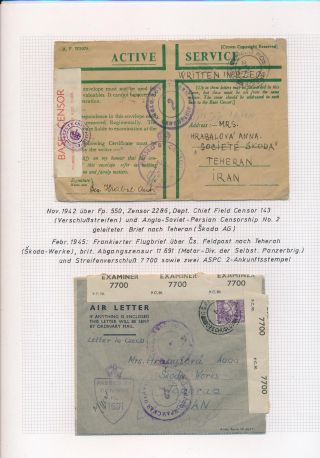ČESKOSLOVENSKÉ VOJENSKÉ POŠTY 1936-1945 – list 261