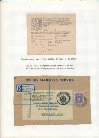 ČESKOSLOVENSKÉ VOJENSKÉ POŠTY 1936-1945 – list 273