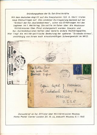 ČESKOSLOVENSKÉ VOJENSKÉ POŠTY 1936-1945 – list 280